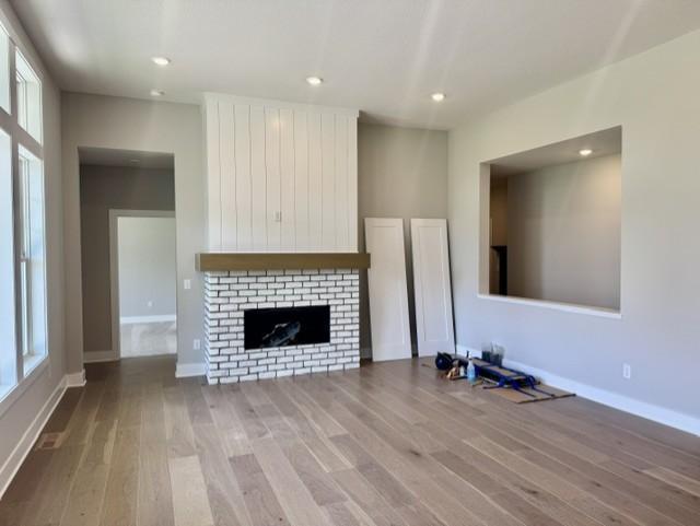 (Photo is of the actual home in progress.)