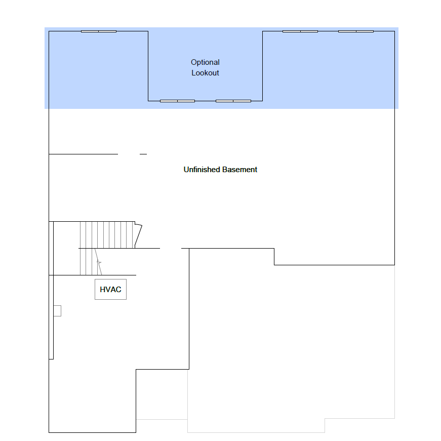 Montreux lower level floorplan