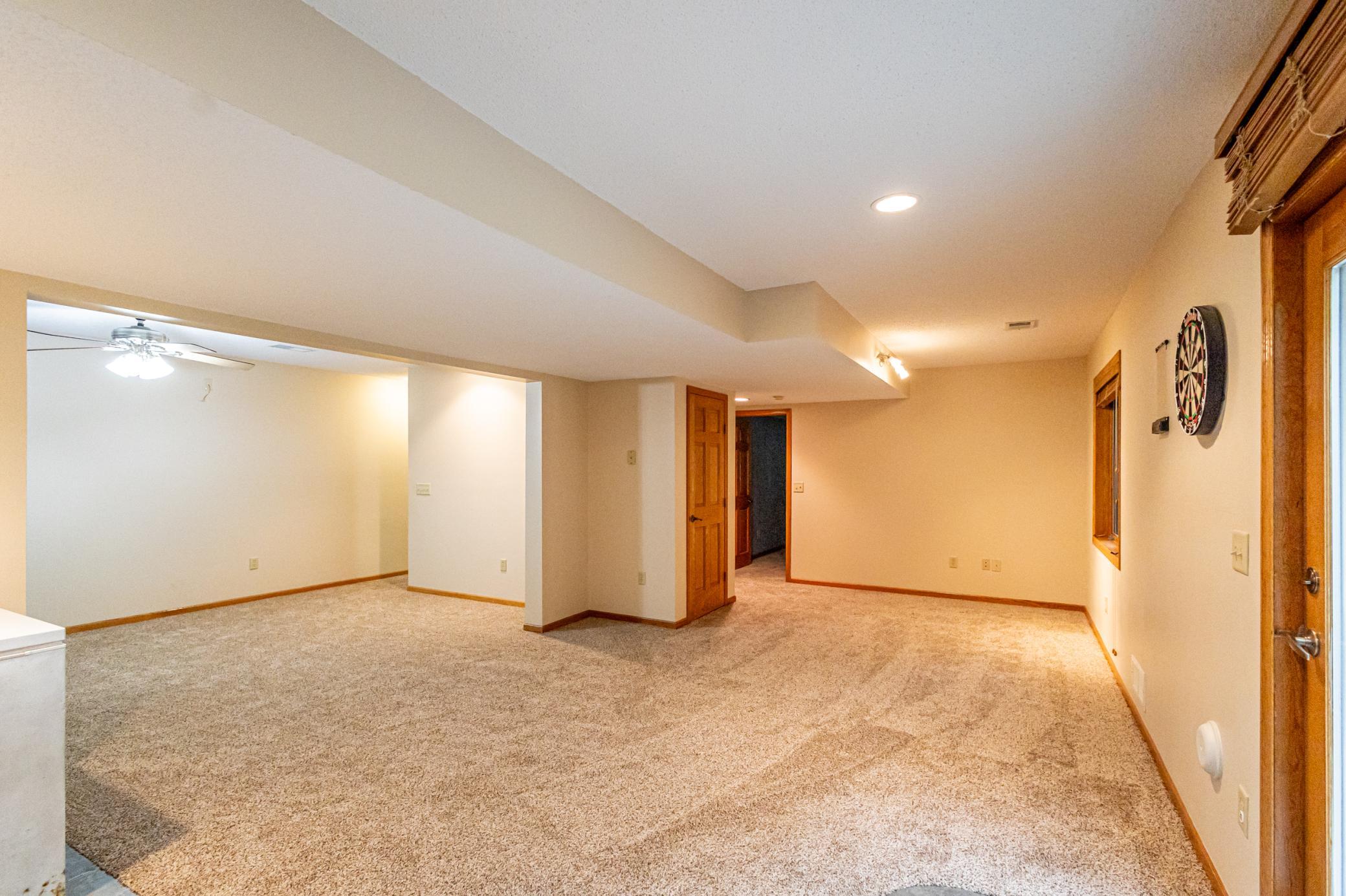 New lower level carpet