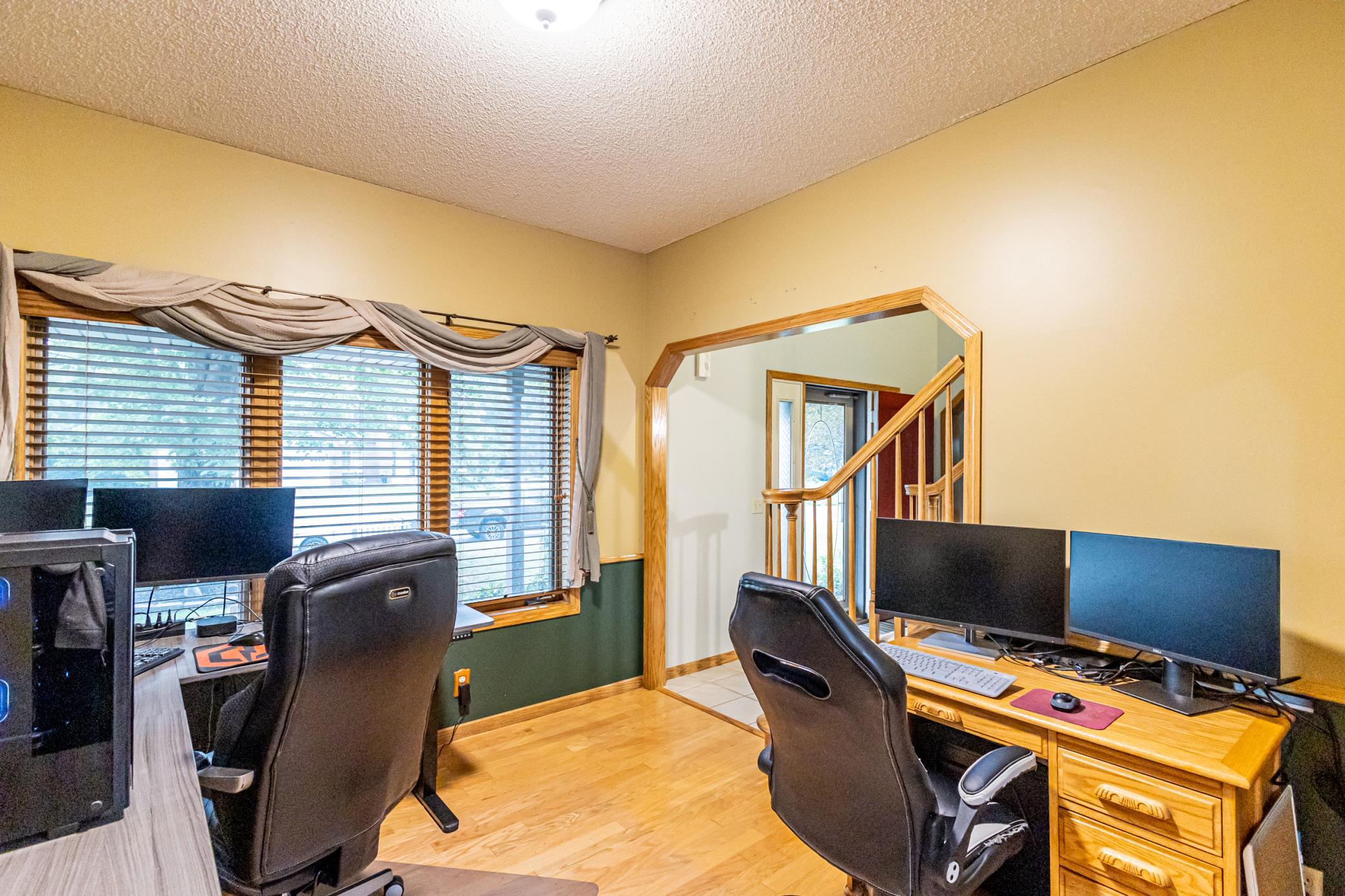 Main floor dining room (office space)