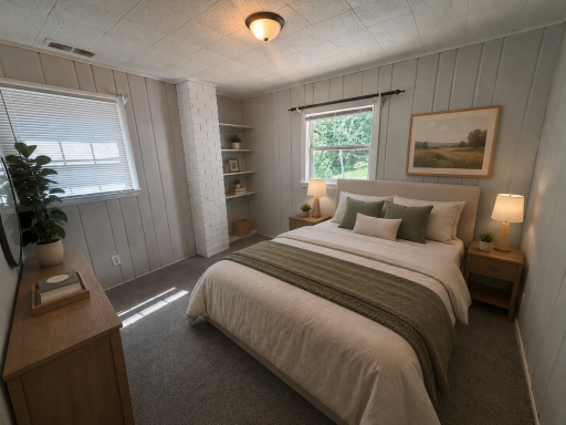 Virtually Staged Gentry Bedroom 3-1