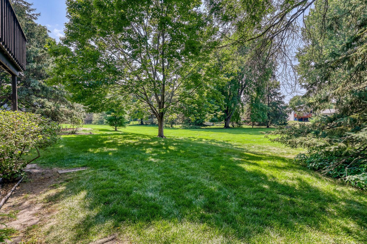 7267 Hunters Run 46C - back yard park like setting