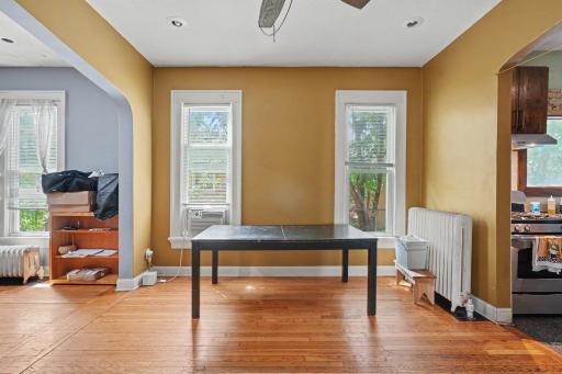 Main floor dining room