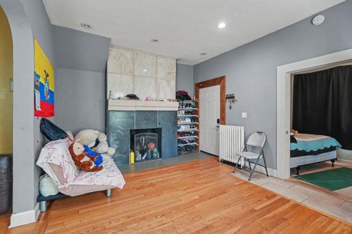 Main floor unit living room