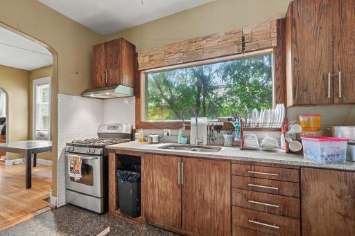Main floor kitchen