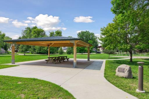 nearby park with new amenities