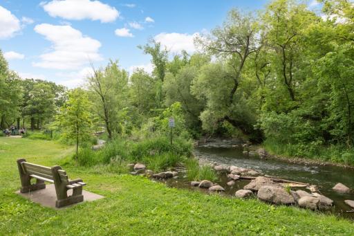 Close to Minnehaha Creek and the Falls