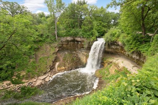 Close to Minnehaha Falls