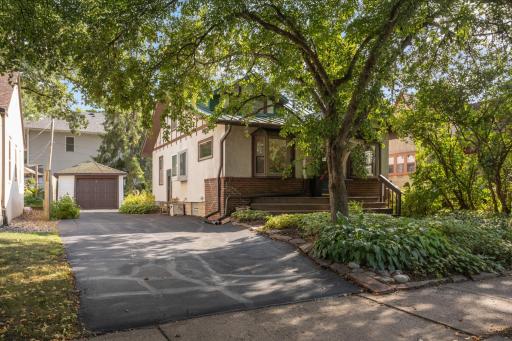 This home has a convenient, private driveway to the garage
