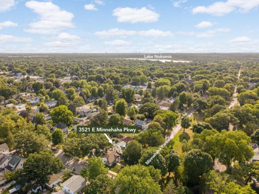 Enjoy living along Minnehaha Parkway close to Lake Nokomis, Minnehaha Falls, and the Creek