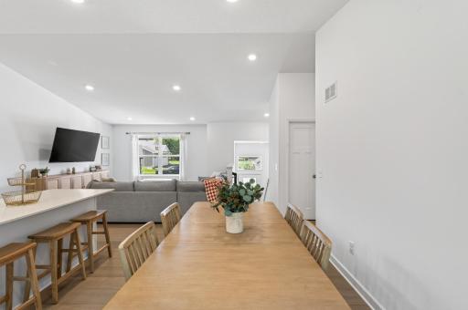 Dining Room into Living Room