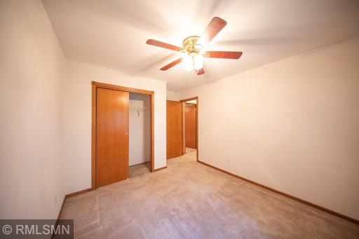 Bedroom 3 enjoys the same easy living colors and space and great natural light..