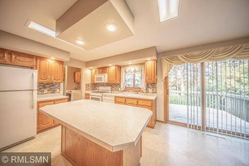 Nature to wake up to with coffee on your private deck steps from the kitchen and dining room..