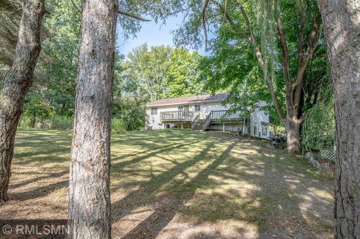 Enjoy evenings on your private deck watching the wildlife in your beautiful backyard..