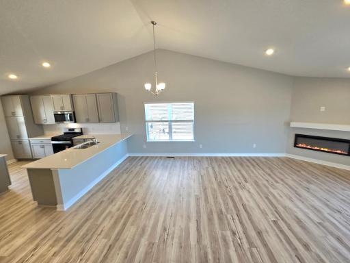 The Rushmore Main Floor at Highlands at Eagle View in Elko New Market. Photo is of similar home. Options and colors may vary. Ask Sales Agent for details.