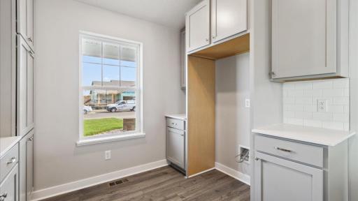 A kitchen window to brighten up the space! Photo is of similar home. Colors and options may vary. Ask Sales Agent for details.
