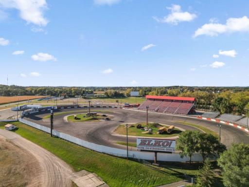 Elko Speedway has a Drive-in theater in which films are shown, most commonly after races.