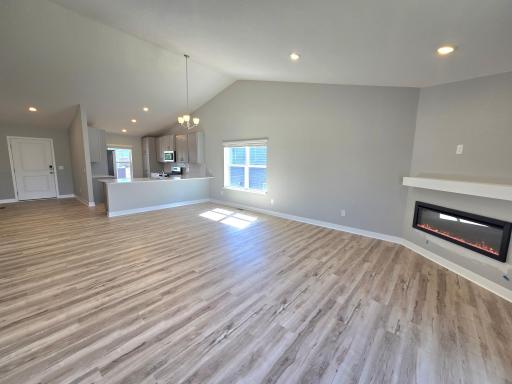 The Rushmore Main Floor at Highlands at Eagle View in Elko New Market. Photo is of similar home. Options and colors may vary. Ask Sales Agent for details.