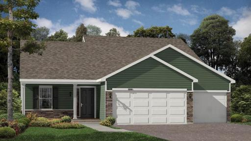 Artists rendering of the Rushmore-American Classic. Photo is of a similar home. Options and colors may vary. Ask Sales Agent for details.
