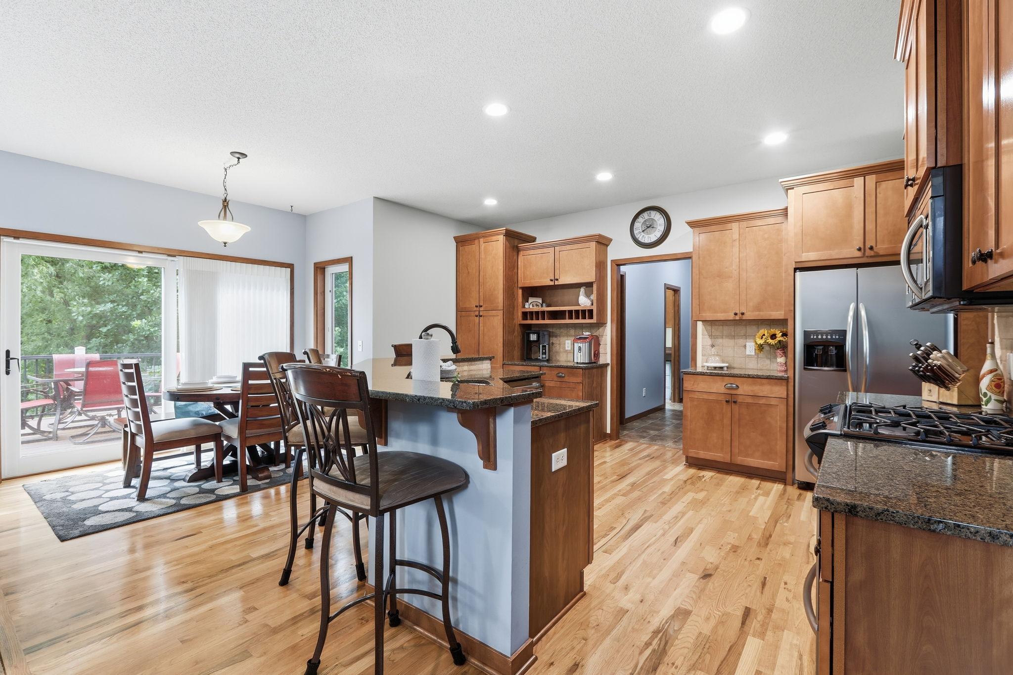 Sit at the breakfast bar and don't forget to grab a coffee at the dedicated coffee zone.