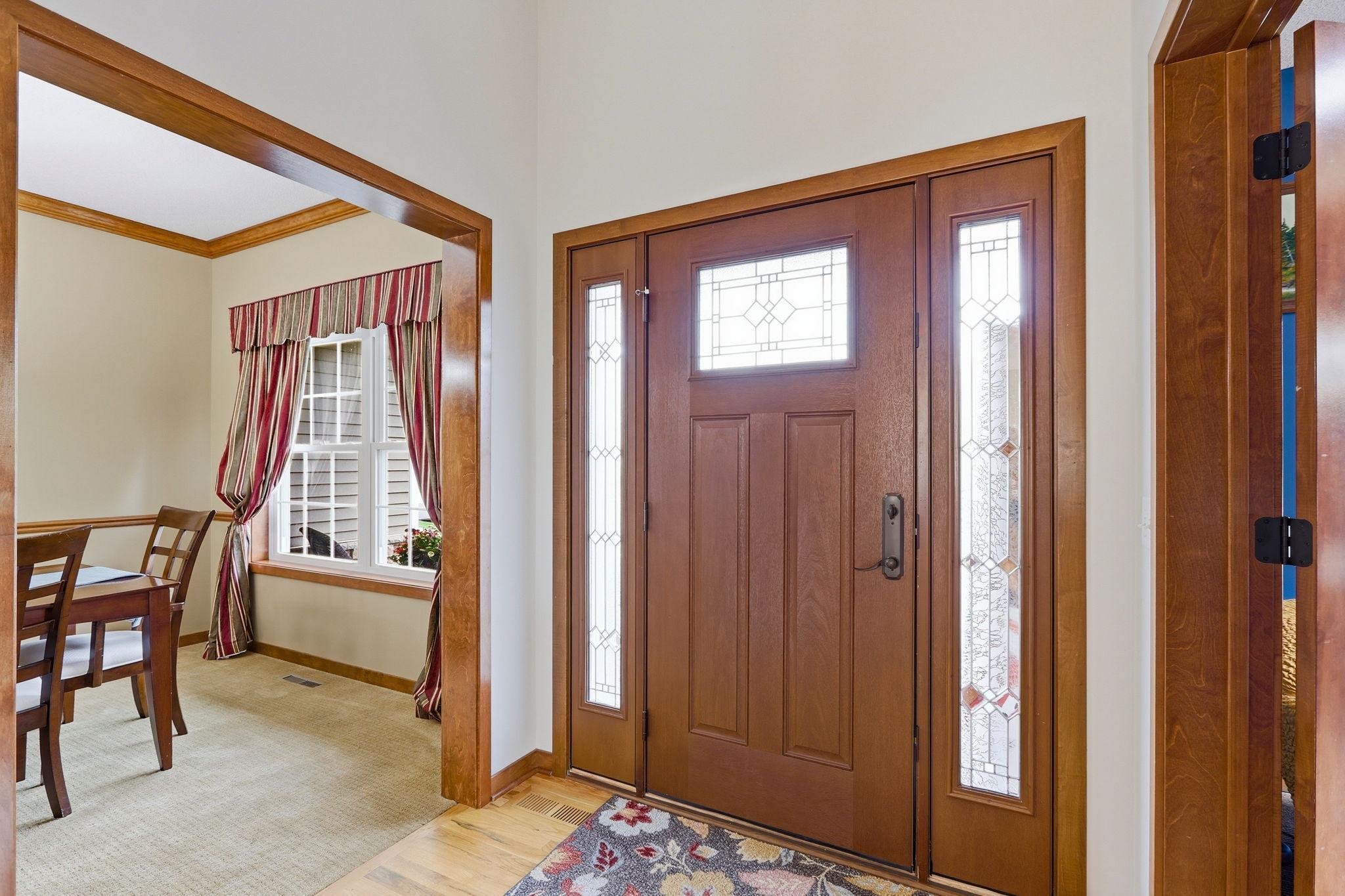 From the inviting front entry, you will fall in love with your new home.