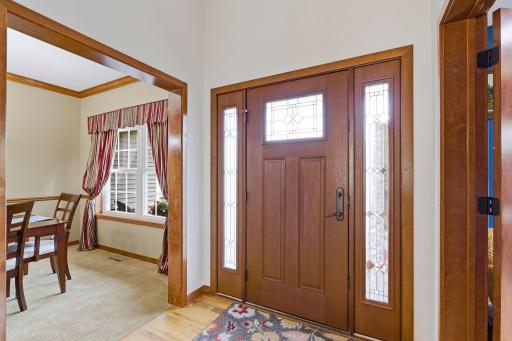 From the inviting front entry, you will fall in love with your new home.