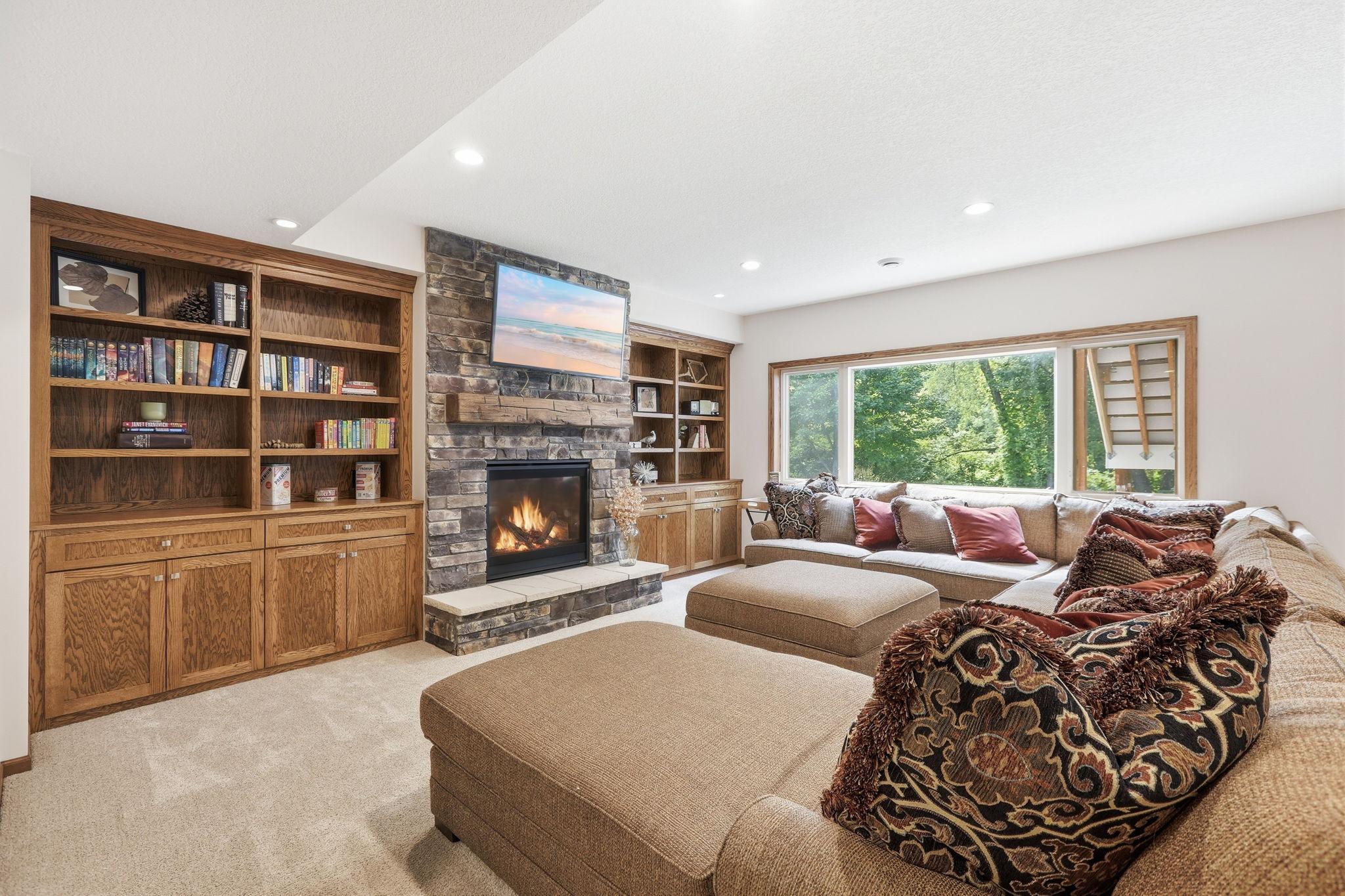 Dreaming of a massive lower level entertainment room? This is the one!