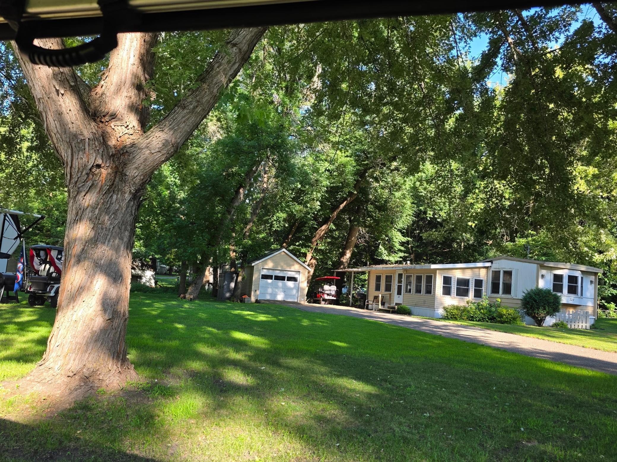 Unit 229 at Cokato Lake RV Resort Cooperative Association is an equity building option with 1 of only 3 grandfathered-in mobile homes waiting for your TLC!