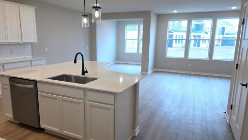 Similar Finishes (actual has quill colored cabinets)