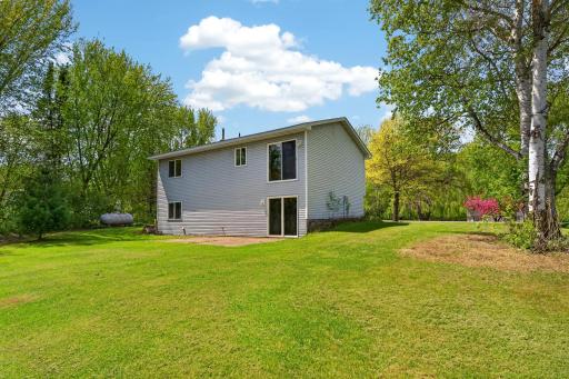 Walkout lower level offers easy access to the backyard and lakefront setting.