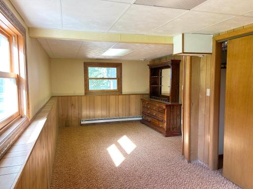 Views of the 2nd bedroom in the lower level.