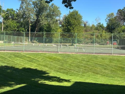 Tennis courts