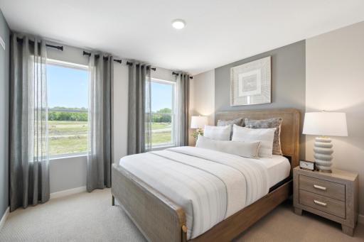Photos are of a Model Home