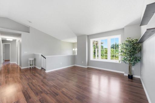 Abundant natural light makes this space feel bright, open, and airy throughout the day.