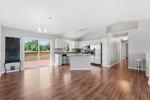 Just imagine entertaining your friends and family in this bright, welcoming space.