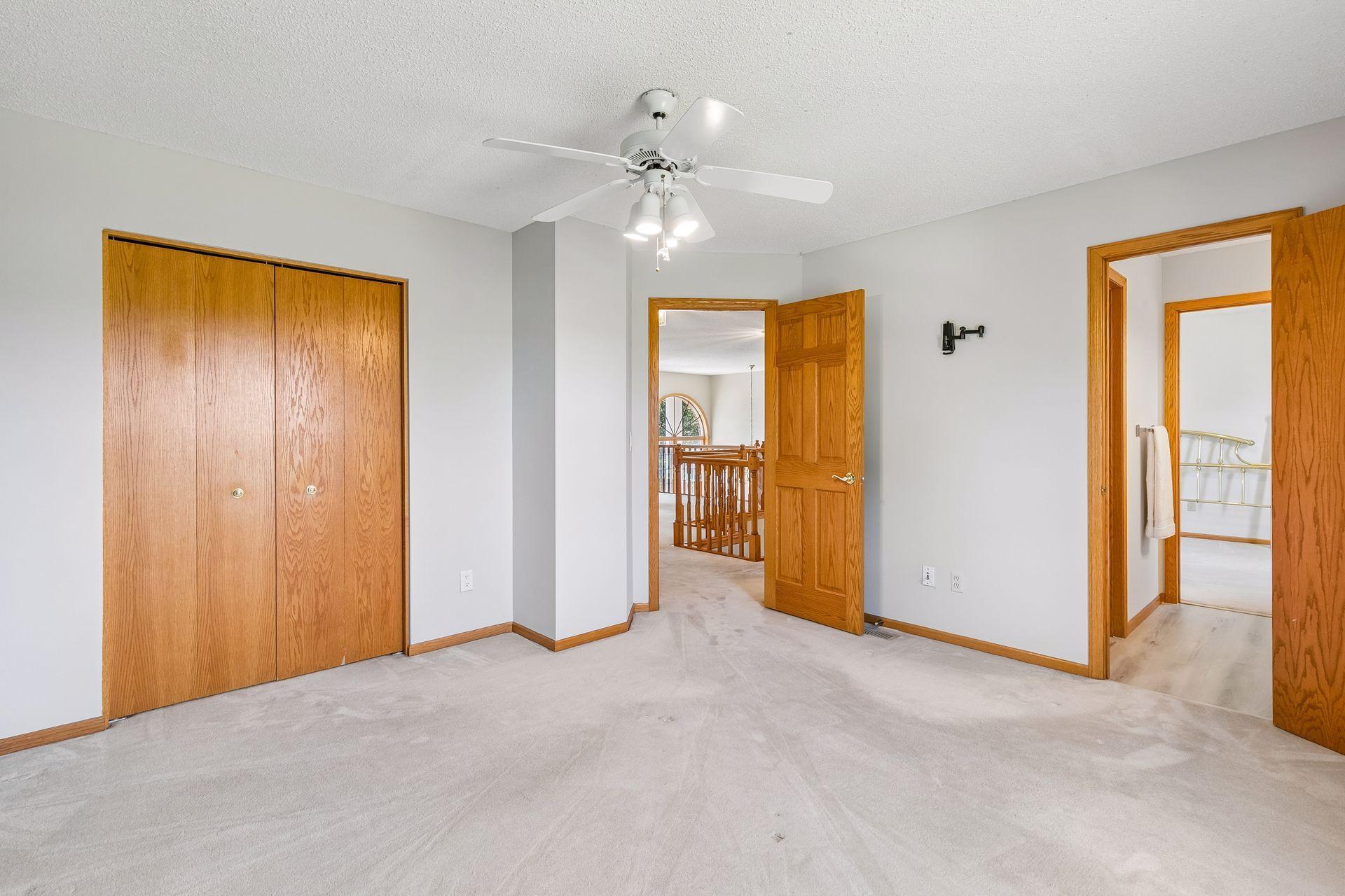 So much room! The spacious secondary bedrooms are a standout feature of this thoughtfully designed upper level.