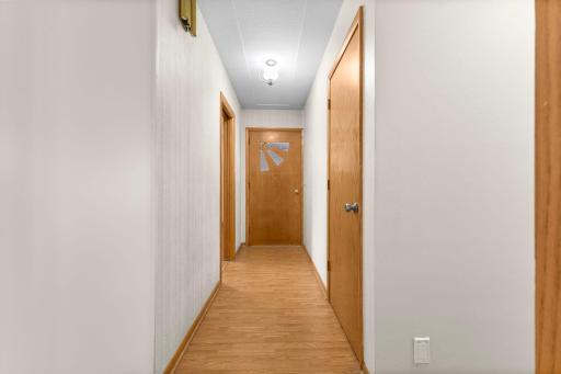 Front entry with closet