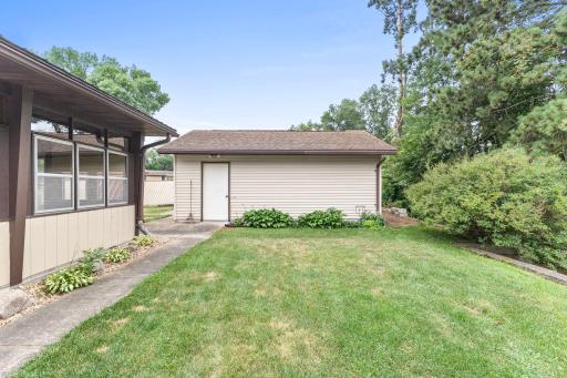 Additional detached garage