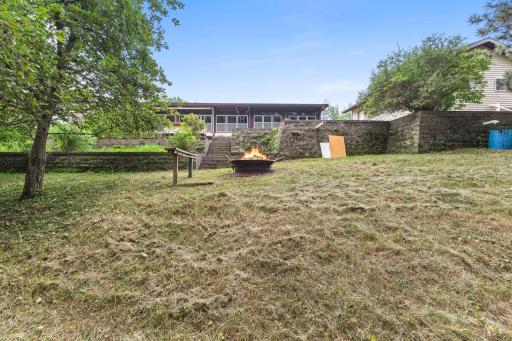 Back of property