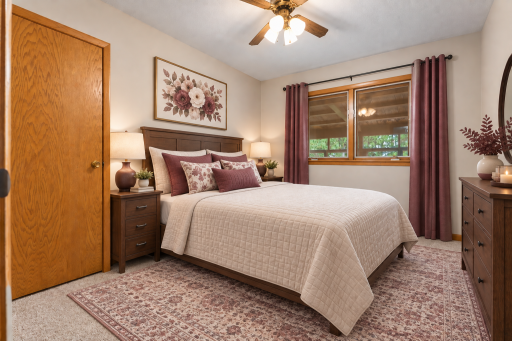 Bedroom - AI enhanced