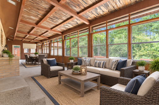 Three season porch - AI enhanced