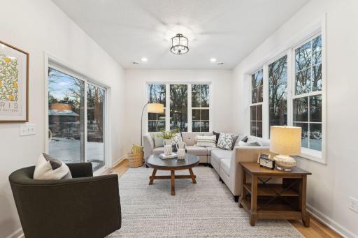 Morning Room - staged model - showing for representational purposes of floorplan only, Finishes/options will be different.
