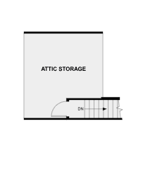 Cedarwood - finished attic storage in garage, including HVAC