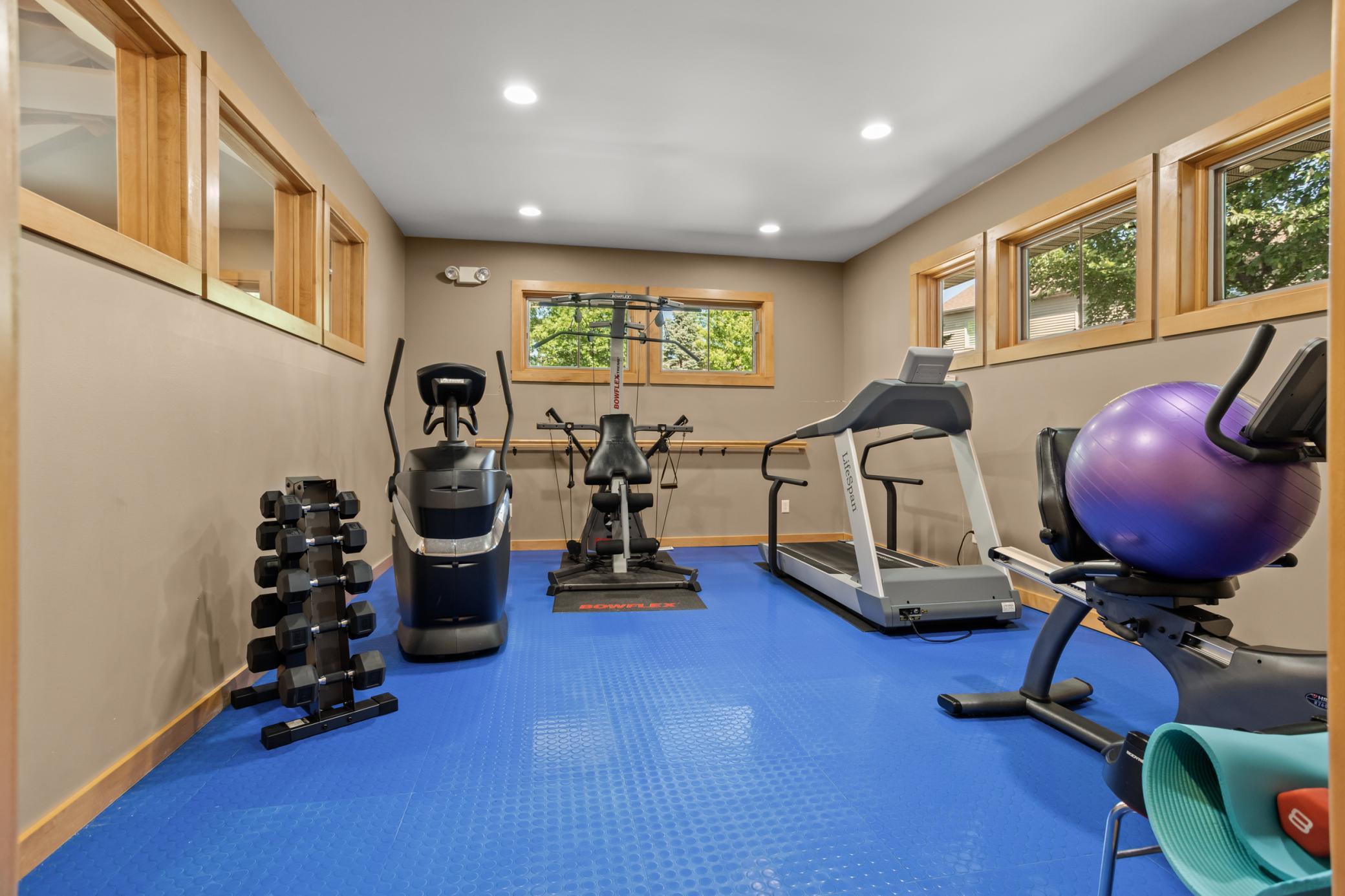 Clubhouse gym