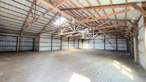 Inside Storage Shed