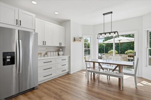 The modern, white, Klearvue cabinets are actually high quality cabinets - they are NOT just the "cheap" white cabinets that "look nice."