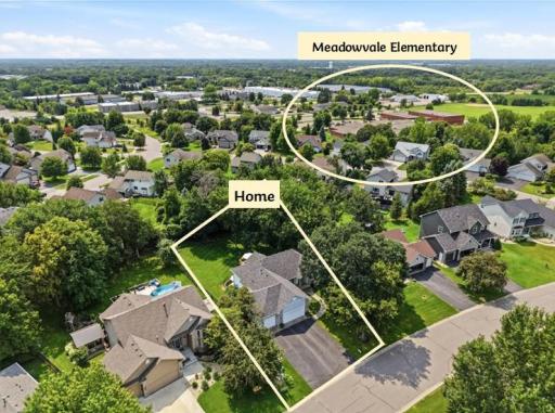 Meadowvale Elementary School and it's huge park & playground are just a short jaunt away.