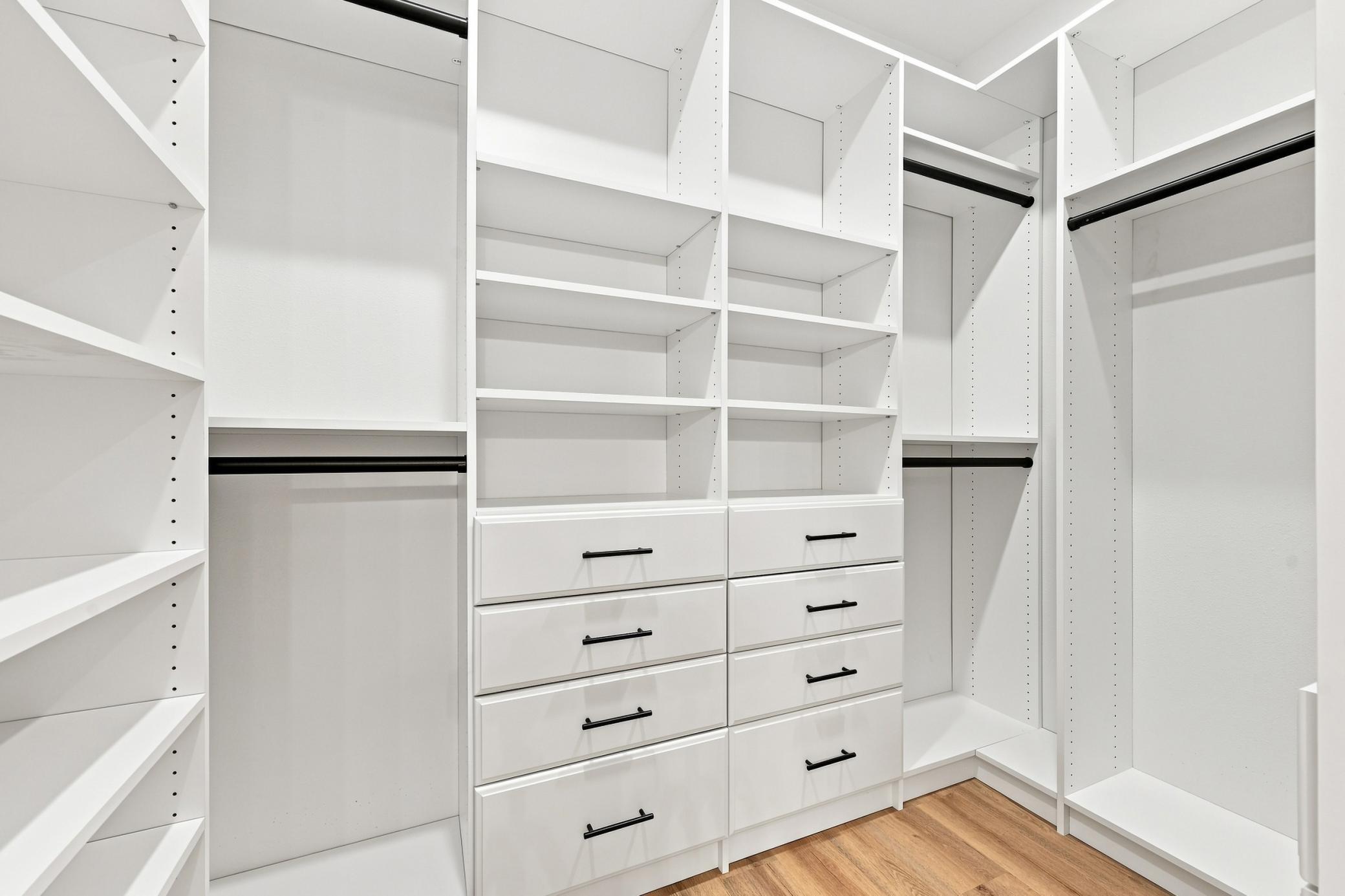 Primary bedroom closet