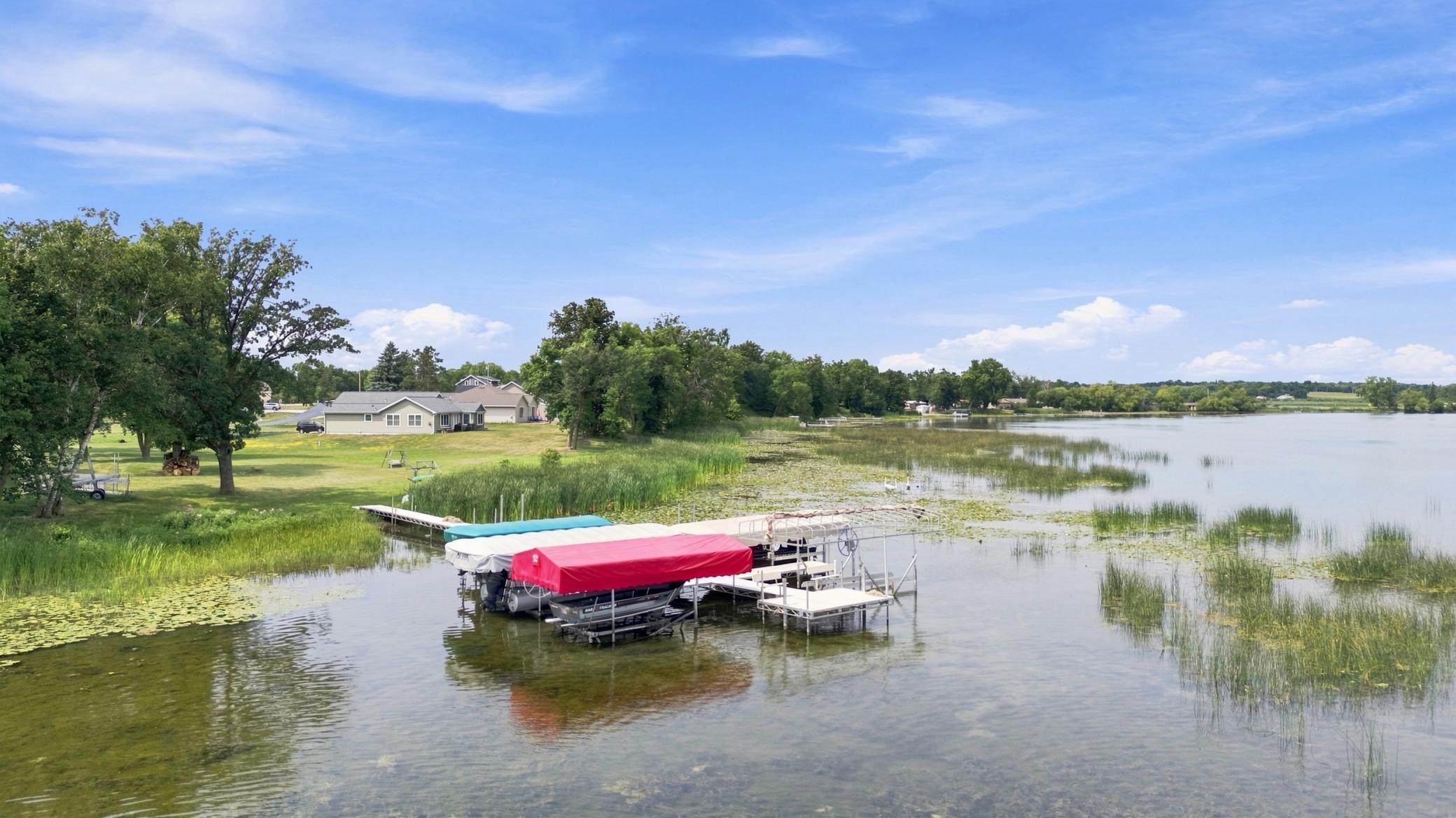 Dock slip/marina area
