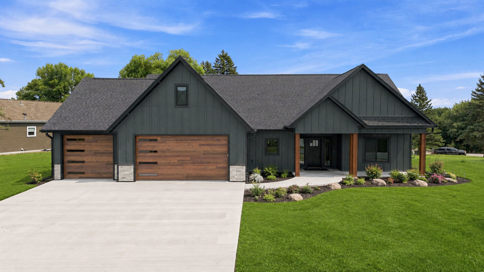 Street view *Digitally added lawn/landscaping